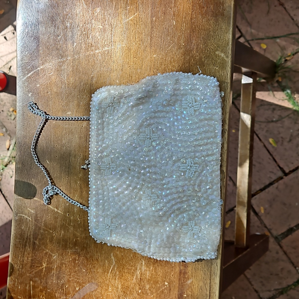 Vintage beaded handbag